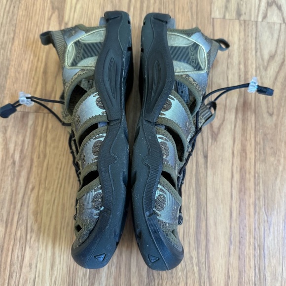Keen Evofit One Outdoor Sandals Water Shoes Hiking Camo Brown Green 8.5 - Picture 7 of 8